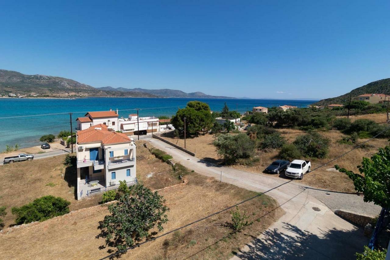 Seaview Flat Steps To The Beach Karavostasi  Экстерьер фото