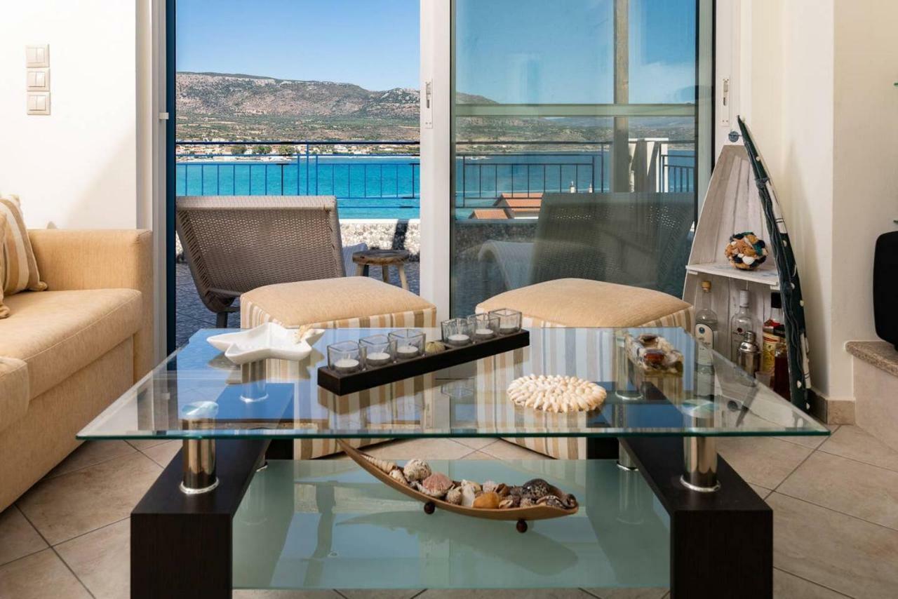 Seaview Flat Steps To The Beach Karavostasi  Экстерьер фото