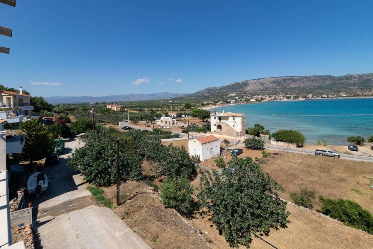 Seaview Flat Steps To The Beach Karavostasi  Экстерьер фото